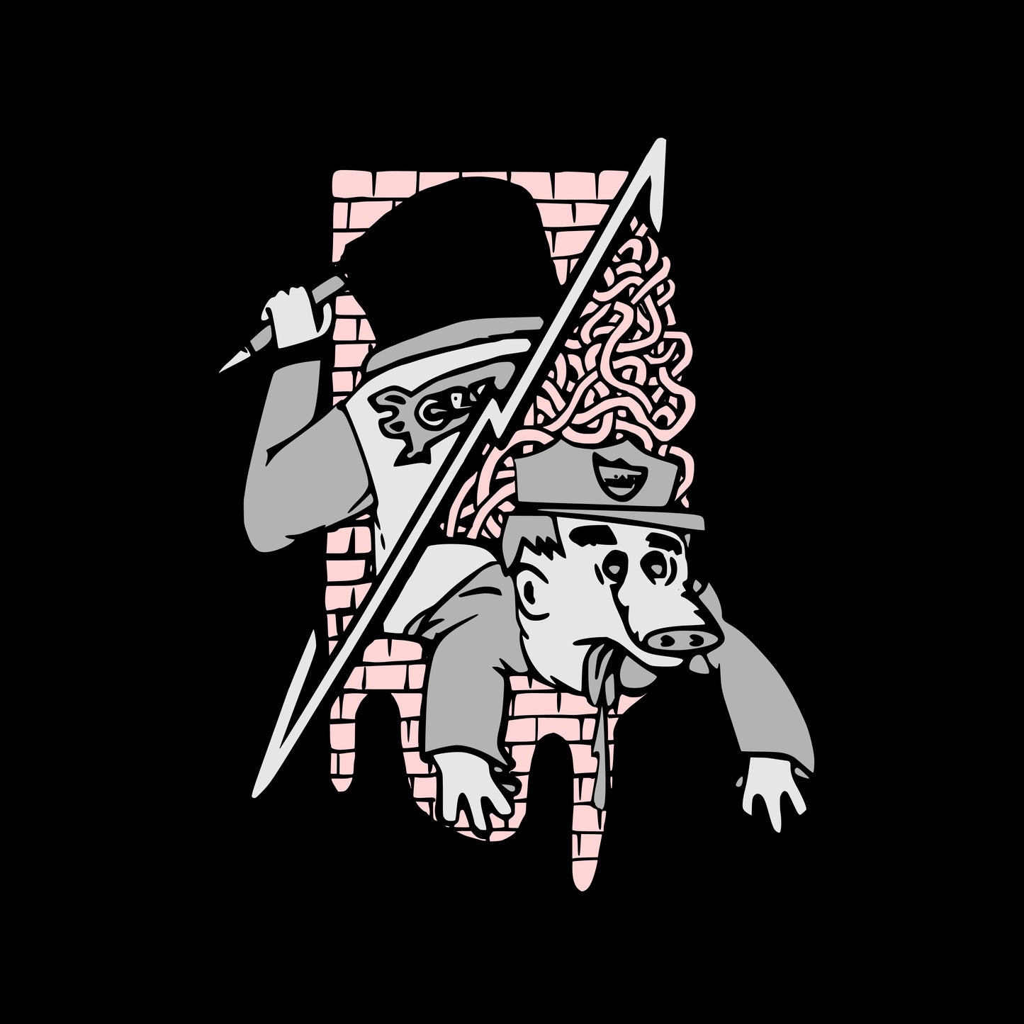 LOVE & HATE T-Shirt by Radikalinski