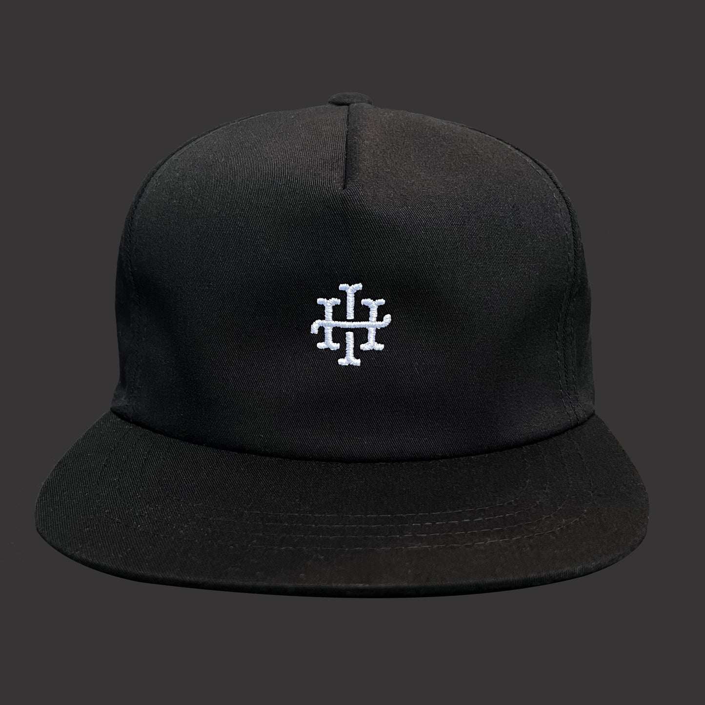 Monogram Cap Black