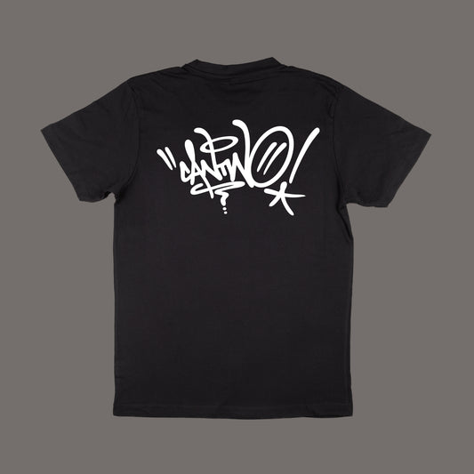 Black Can2 Tag T-Shirt