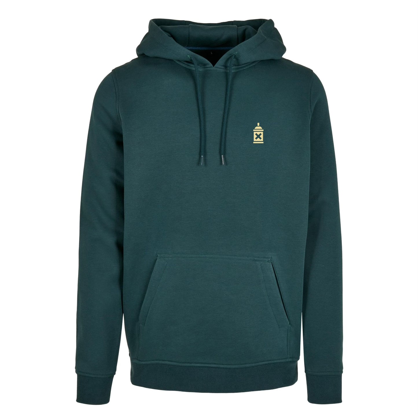 Bottle Green Can2 Tag Hoodie