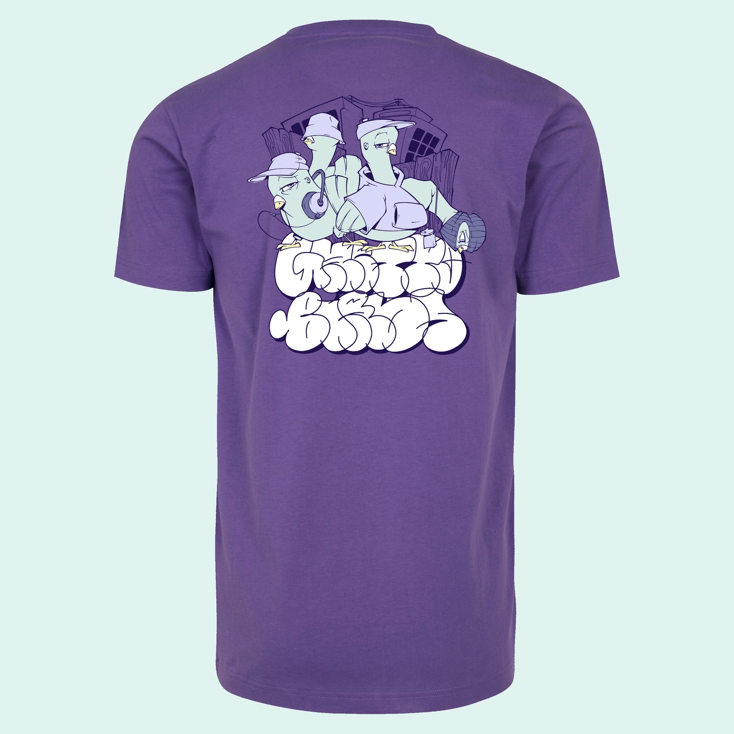 PRE-ORDER - T-Shirt purple ARTIST-COLLAB  #39 /w Emti.one